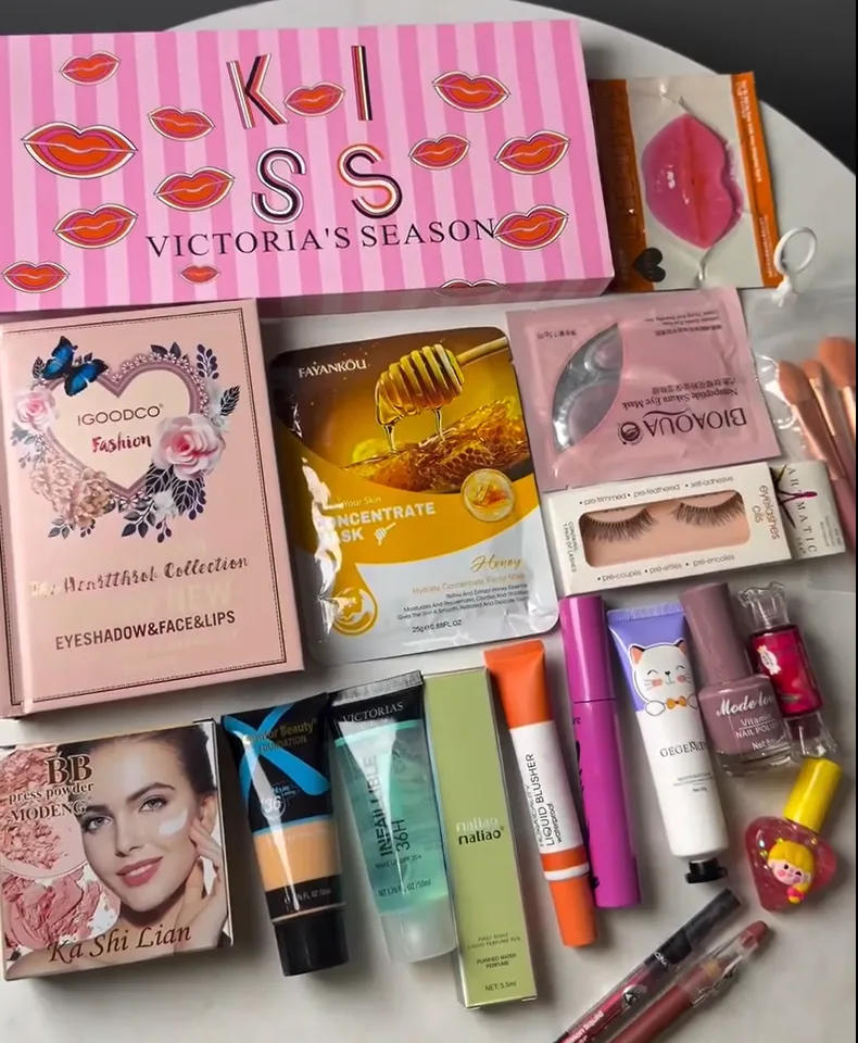 Premium Makeup & Skincare Mega Combo Kit – Complete Beauty Essentials Set