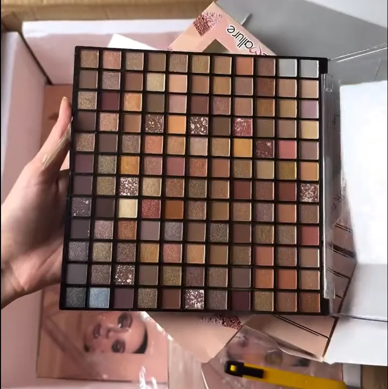 Professional 100+ Shade Eyeshadow Mega Palette – Matte, Shimmer & Glitter