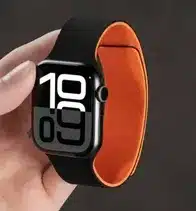 ActiveFit Smart Watch – Black with Orange Sport Band