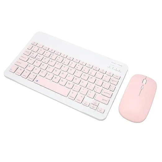 Wireless Keyboard Mouse Set Keyboard Mouse Set Shortcut Key Function Ergonomic Design Compact