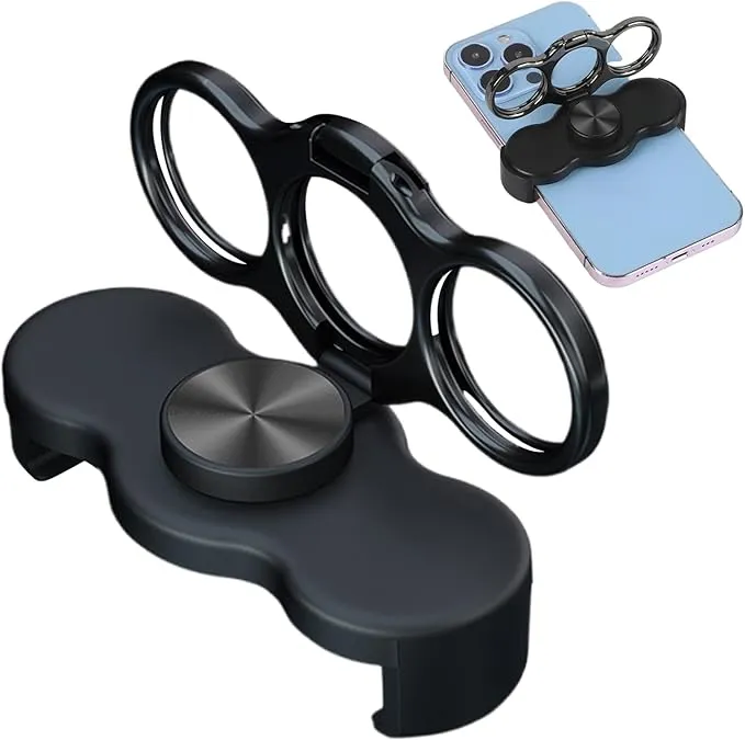 Genérico Phone Holder, 360 Degree Rotating Mobile Stand | Folding Phone Grip | for Hand Finger